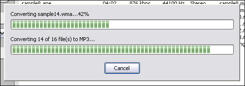 Converting WMA to WAV